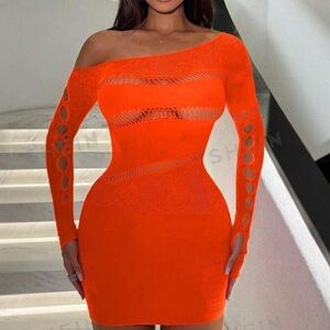 Stretchy dress 🧡